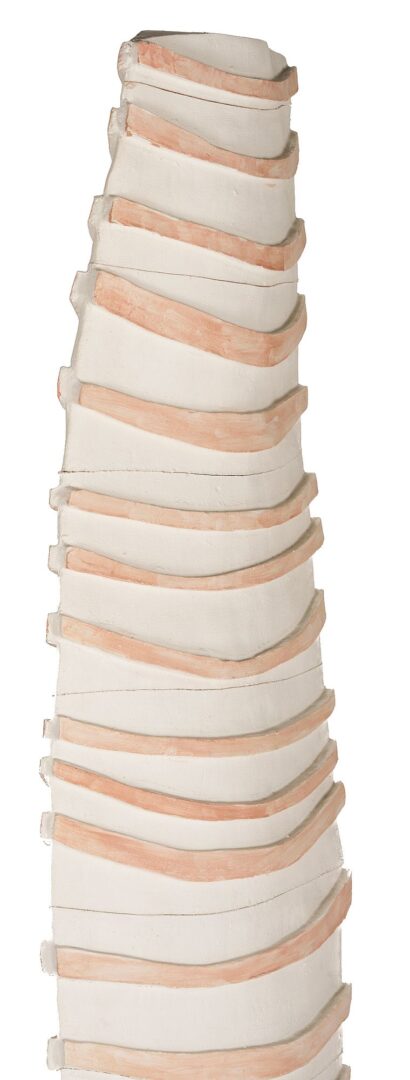 Lot 764: Paloma Torres Estrada Clay Totem Sculpture