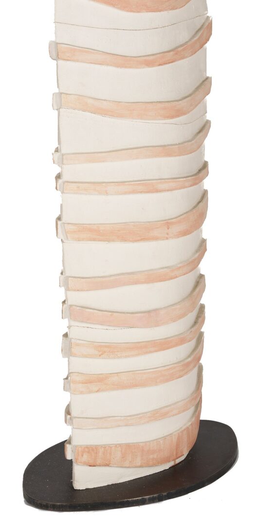 Lot 764: Paloma Torres Estrada Clay Totem Sculpture