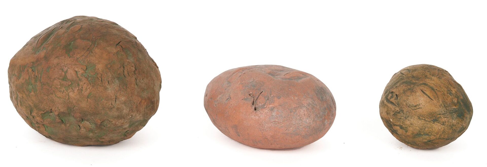 Lot 772: Olen Bryant, 3 Sleeping Stone Sound Sculptures