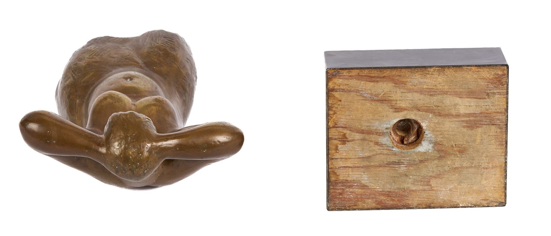 Lot 777: Meyer Wolfe Bronze Sculpture, Female Nude