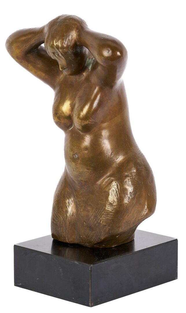Lot 777: Meyer Wolfe Bronze Sculpture, Female Nude