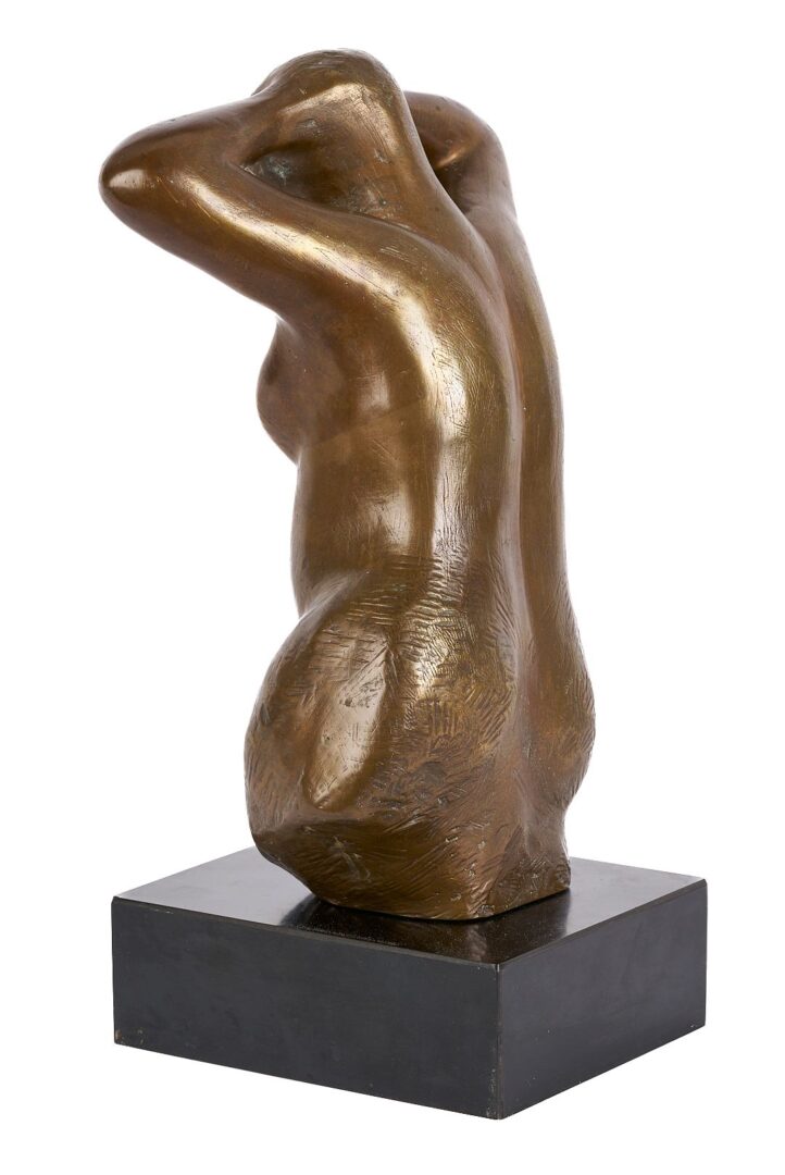 Lot 777: Meyer Wolfe Bronze Sculpture, Female Nude
