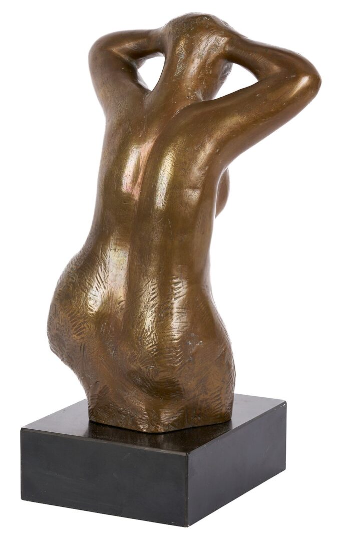 Lot 777: Meyer Wolfe Bronze Sculpture, Female Nude