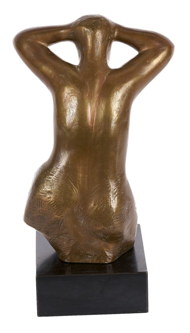 Lot 777: Meyer Wolfe Bronze Sculpture, Female Nude
