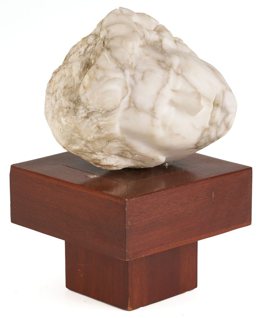 Lot 783: Greco Roman Style Marble Head Sculpture