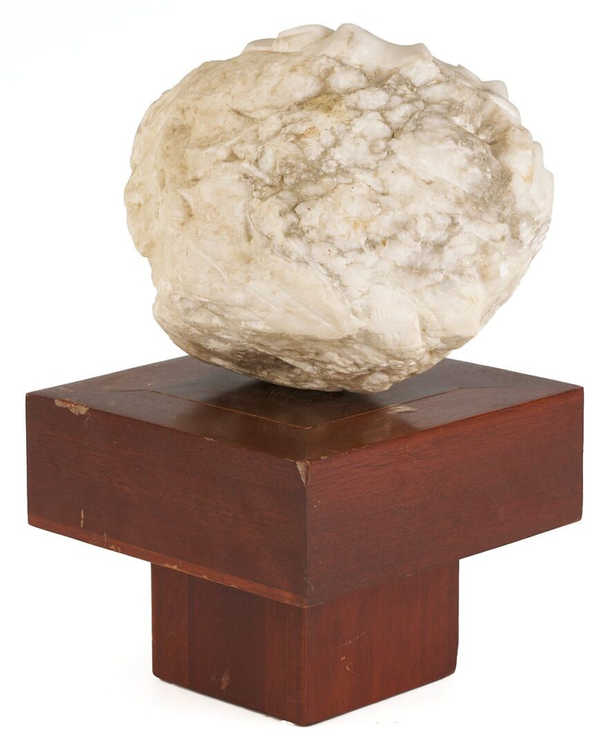 Lot 783: Greco Roman Style Marble Head Sculpture