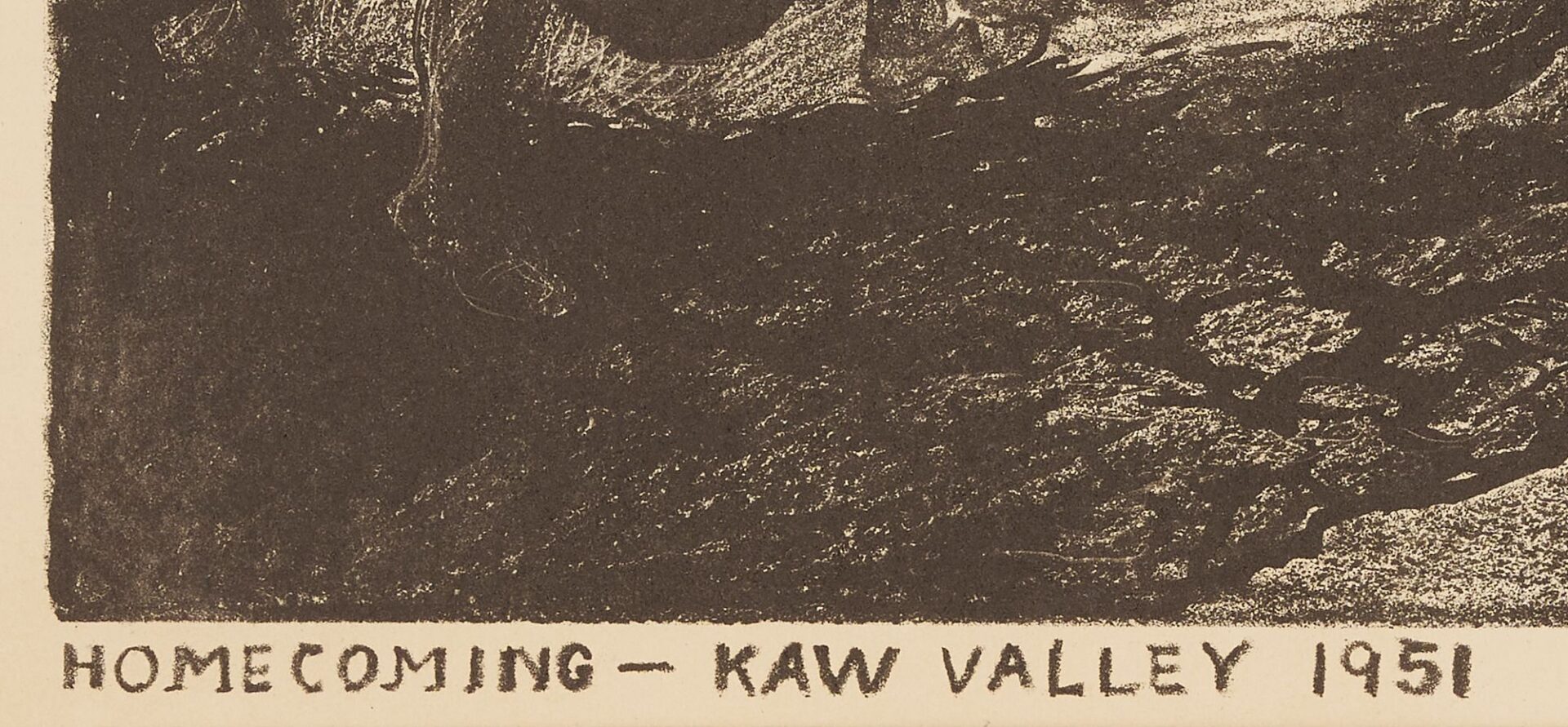 Lot 795: Thomas Hart Benton Signed Lithograph, Homecoming –  Kaw Valley, 1951