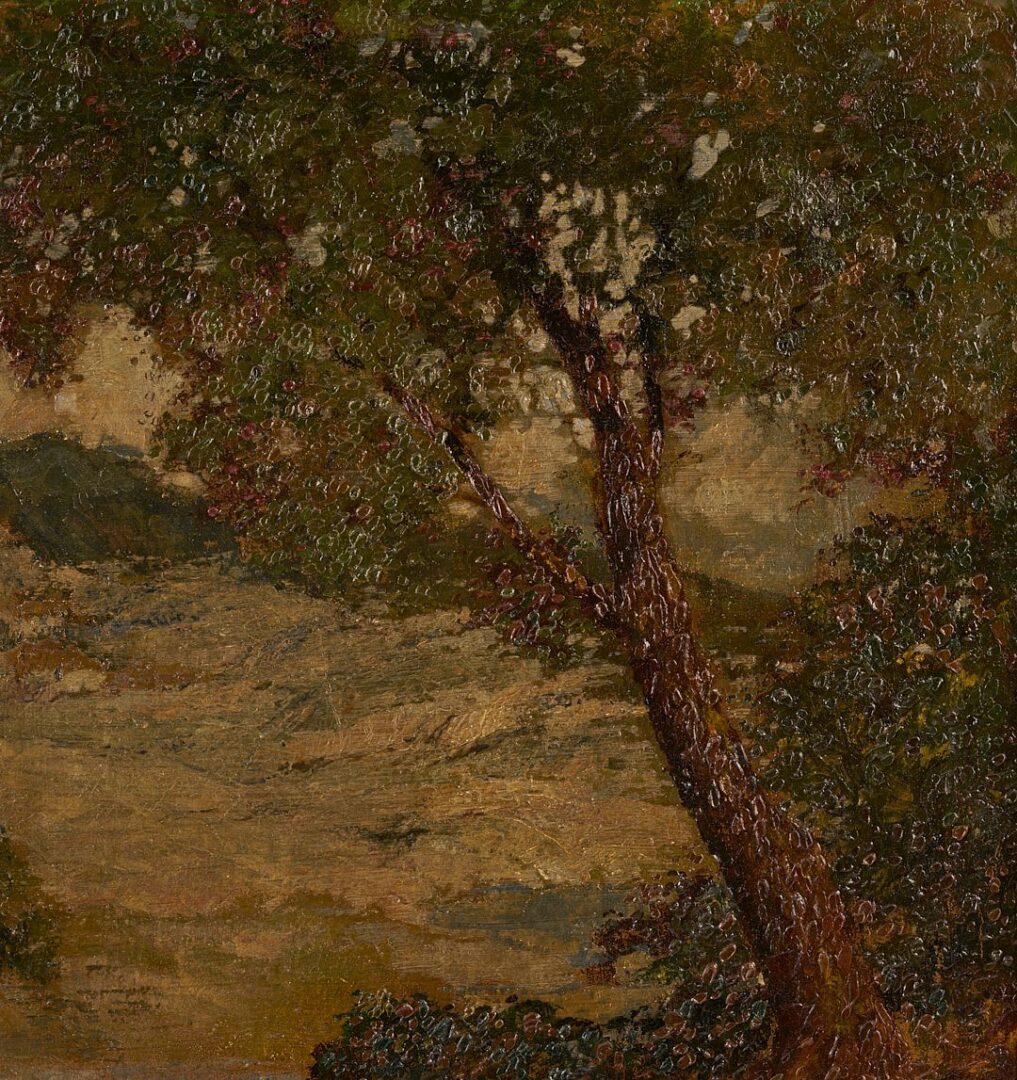 Lot 798: Miles Early O/C Texas Landscape Painting, El Estado