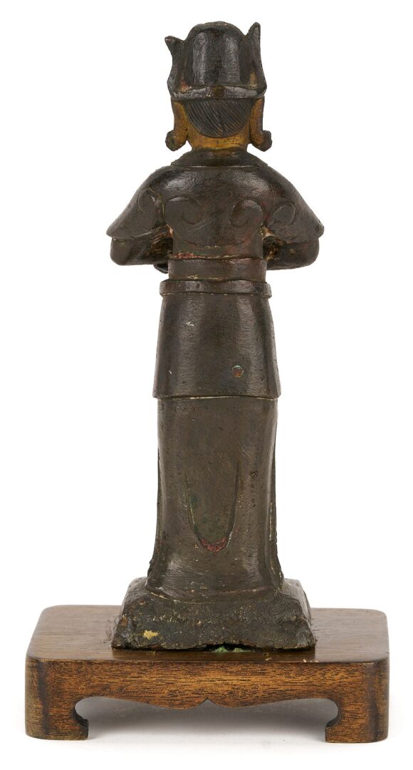 Lot 7: Standing Asian Bronze Figure