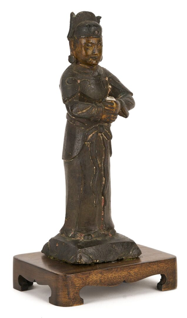 Lot 7: Standing Asian Bronze Figure