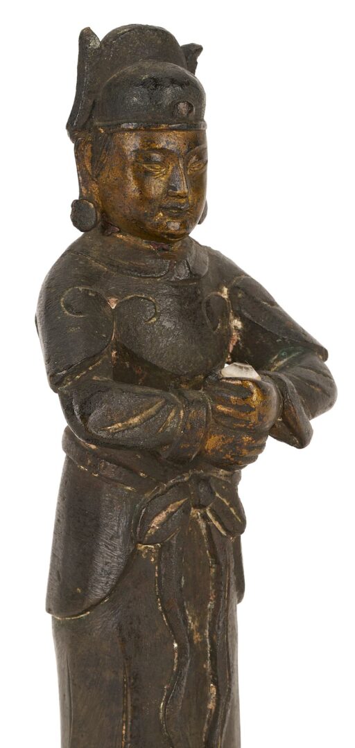 Lot 7: Standing Asian Bronze Figure