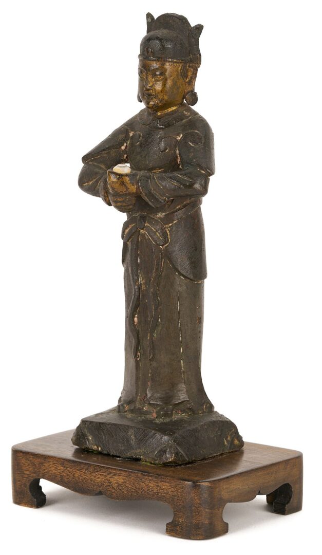 Lot 7: Standing Asian Bronze Figure