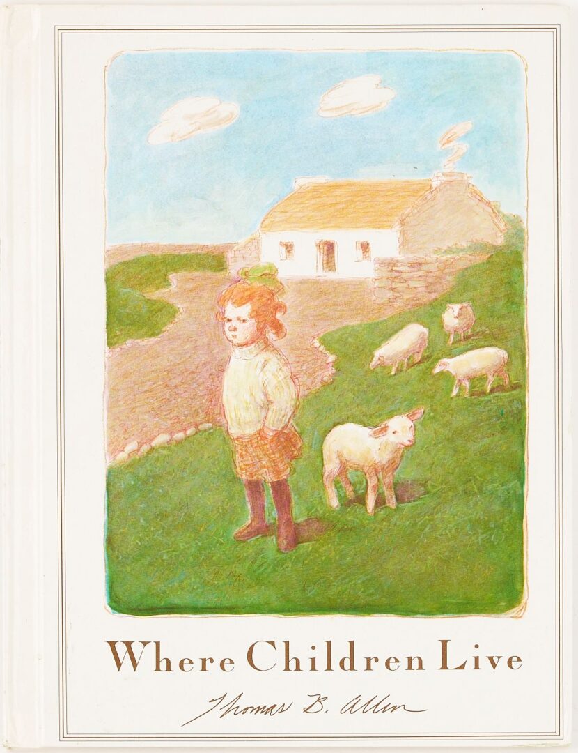 Lot 814: 2 Thomas B. Allen Works on Paper Plus Book