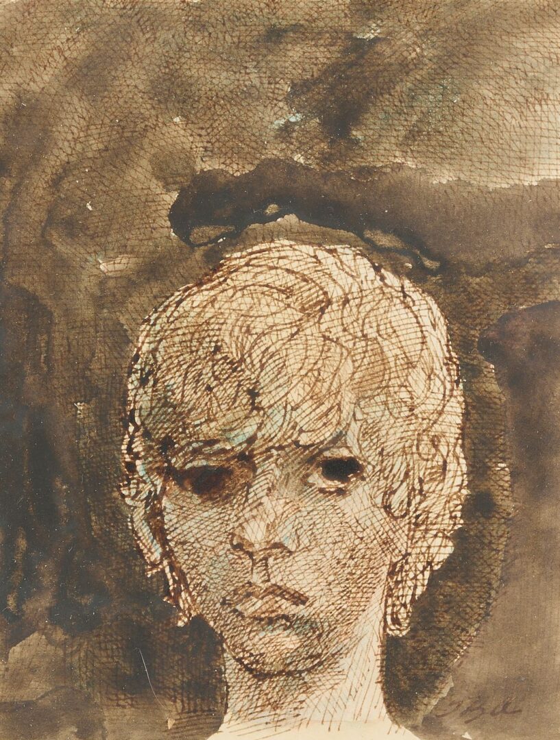 Lot 814: 2 Thomas B. Allen Works on Paper Plus Book