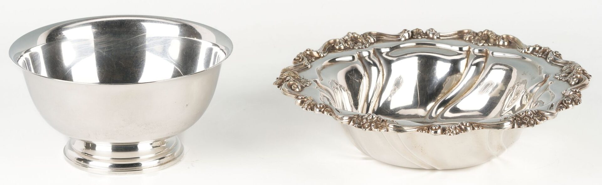 Lot 853: 2 Sterling Serving Bowls, International and Revere