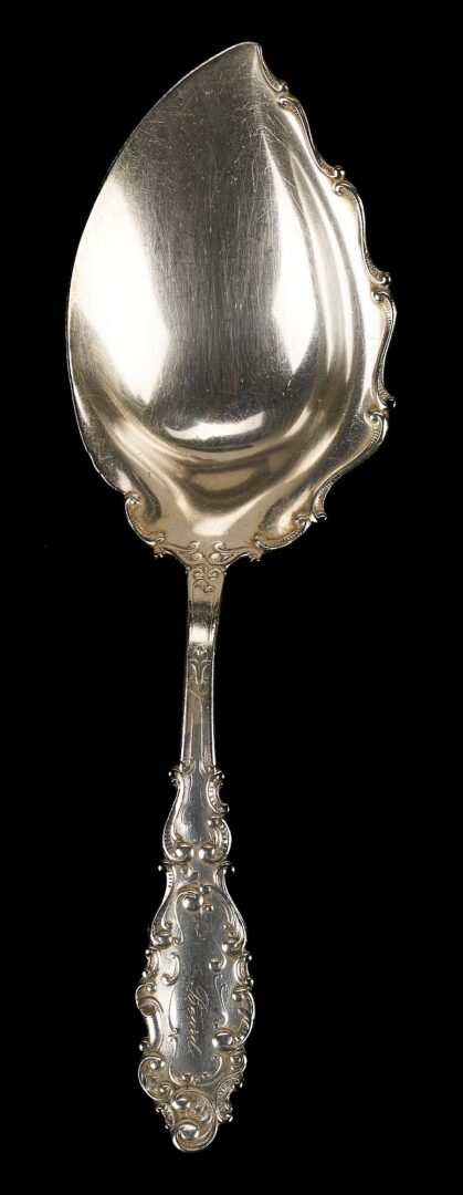 Lot 856: 19 Pcs. Gorham Luxemburg Sterling Flatware