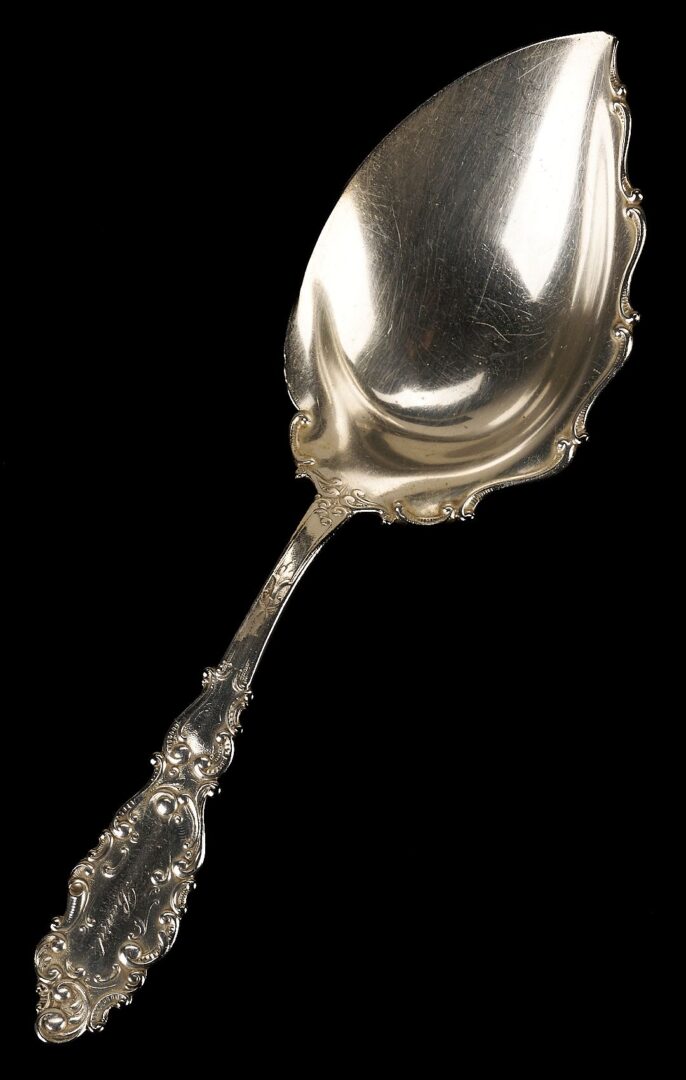 Lot 856: 19 Pcs. Gorham Luxemburg Sterling Flatware
