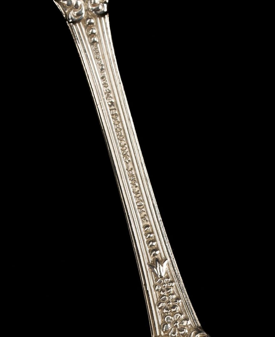 Lot 857: 21 Assorted Sterling Silver Flatware Pieces