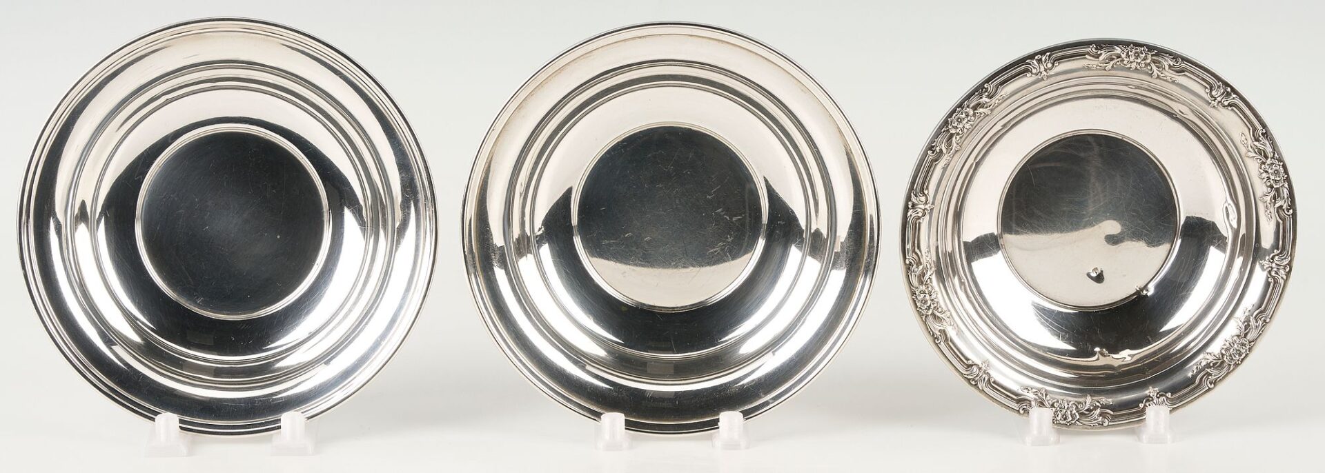 Lot 861: 5 Assembled Sterling Silver Bowls
