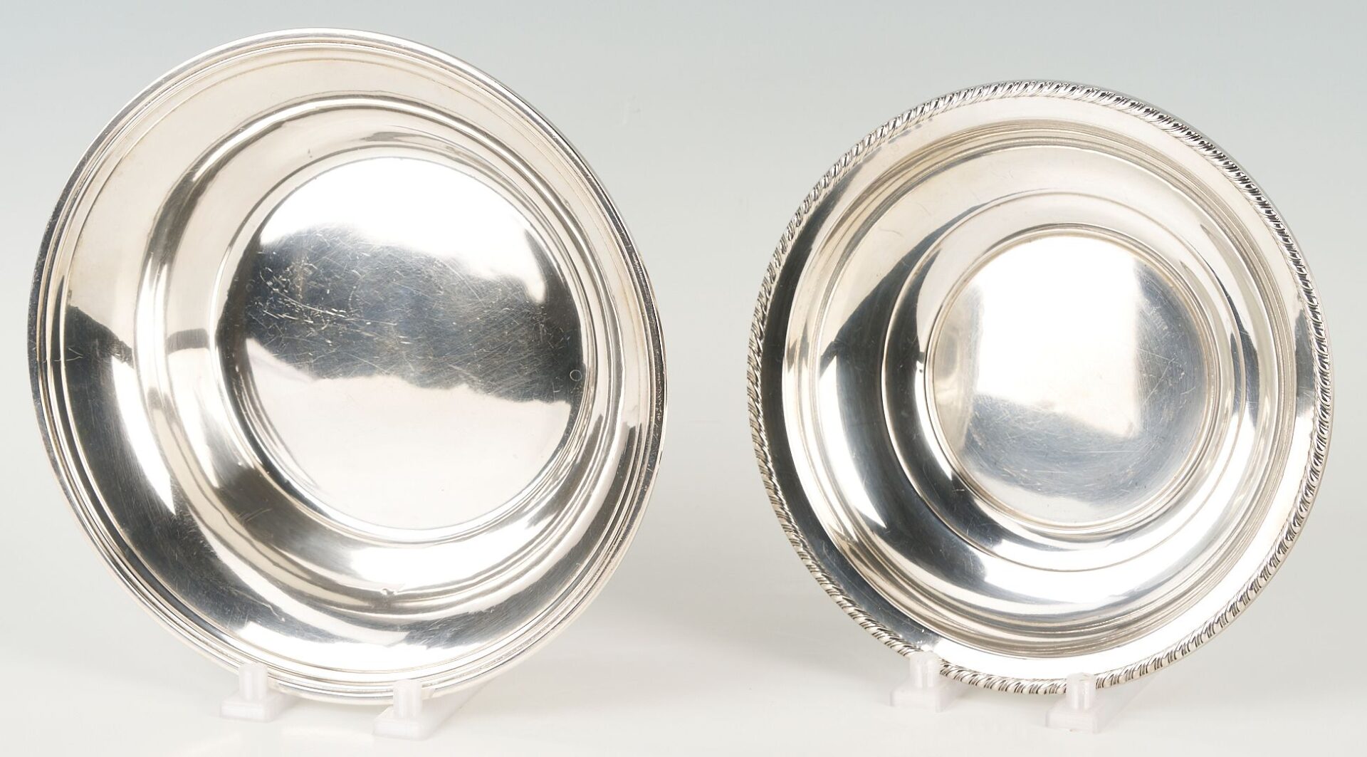 Lot 861: 5 Assembled Sterling Silver Bowls