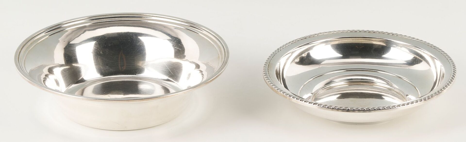Lot 861: 5 Assembled Sterling Silver Bowls