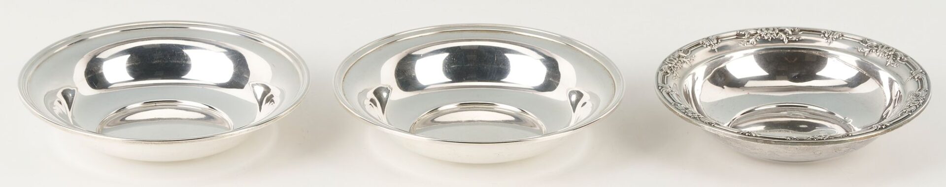 Lot 861: 5 Assembled Sterling Silver Bowls