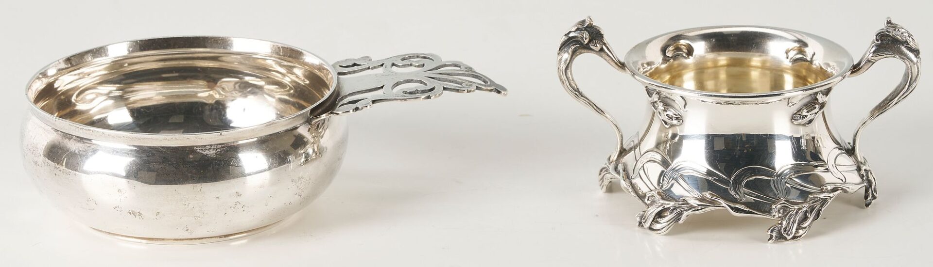 Lot 864: 4 small Sterling Silver Table Items, incl. Tiffany, Jensen