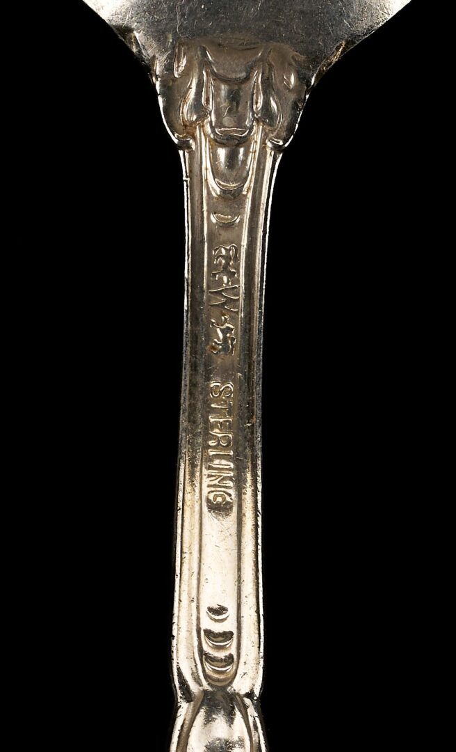 Lot 866: 26 Assorted Antique Sterling Silver Spoons, incl. Monogrammed