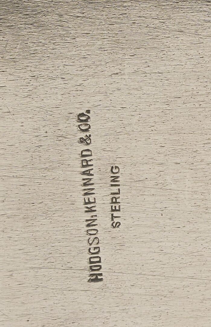 Lot 868: Hodgson, Kennard & Co. Sterling Presentation Box