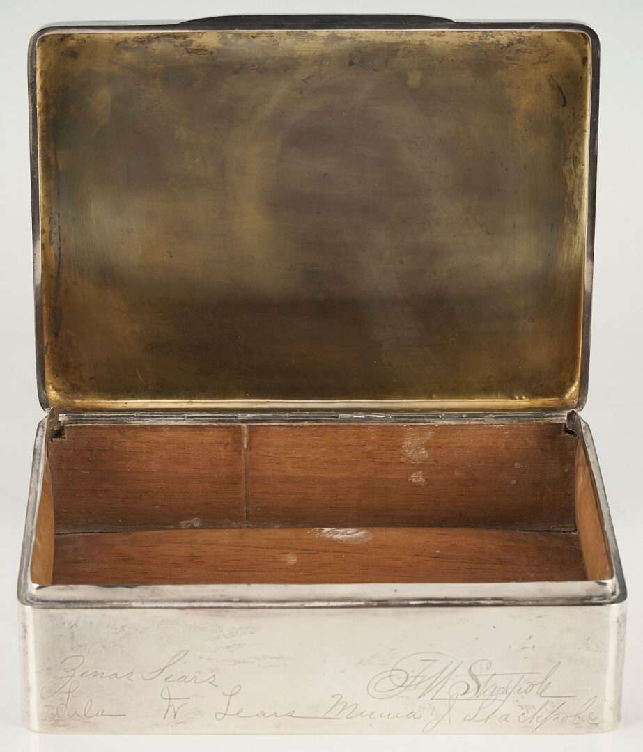 Lot 868: Hodgson, Kennard & Co. Sterling Presentation Box