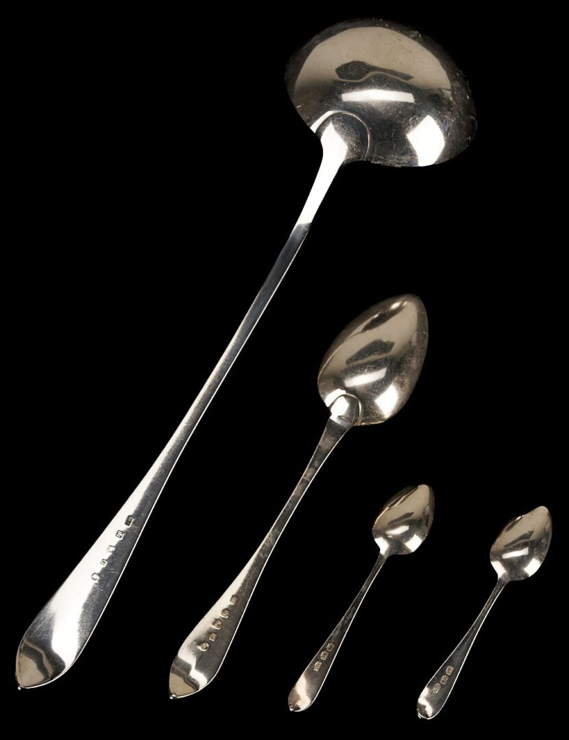 Lot 873: Maclean Family Scottish Sterling Silver Flatware