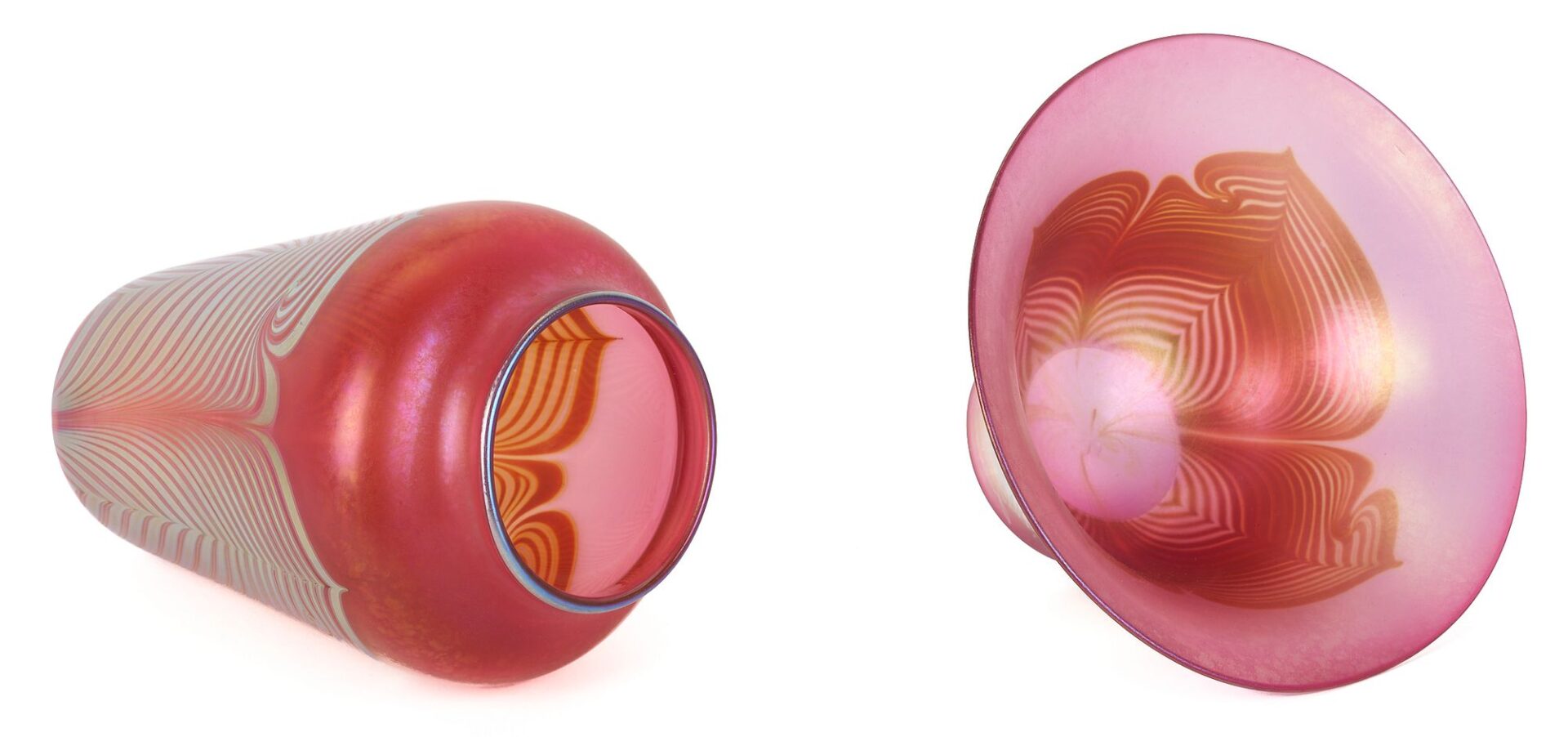 Lot 885: 4 Studio Art Glass Pieces