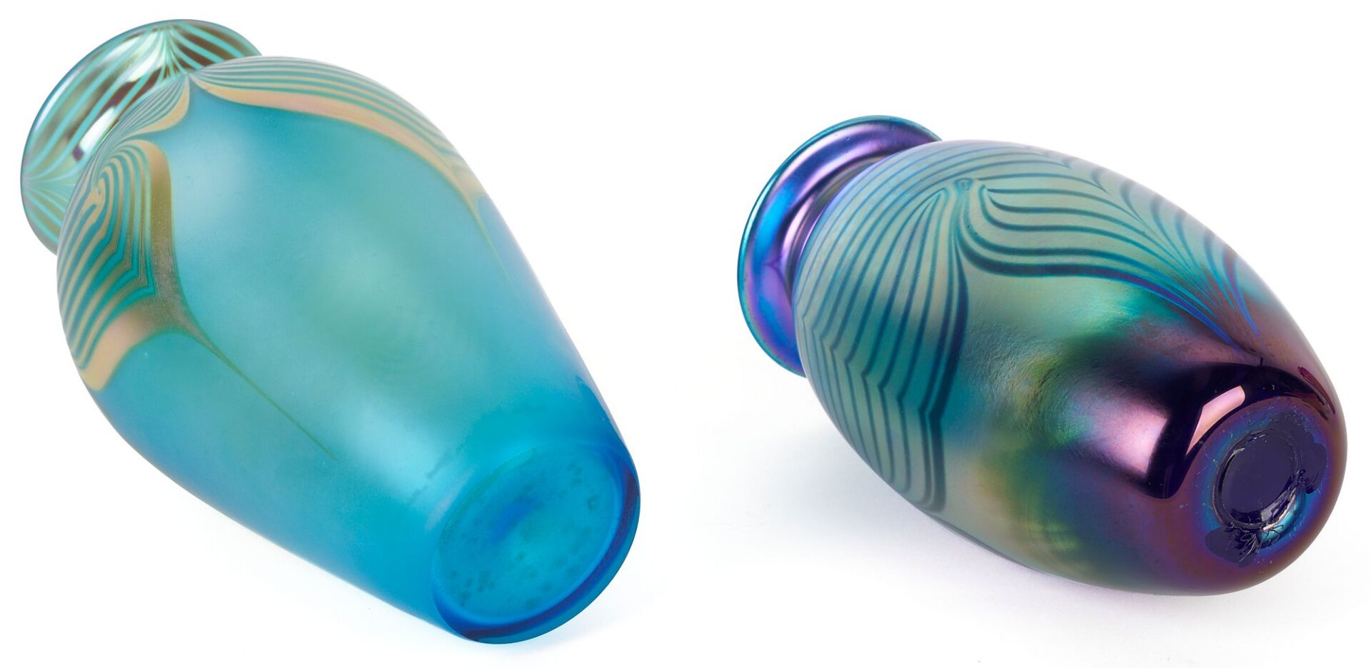 Lot 885: 4 Studio Art Glass Pieces