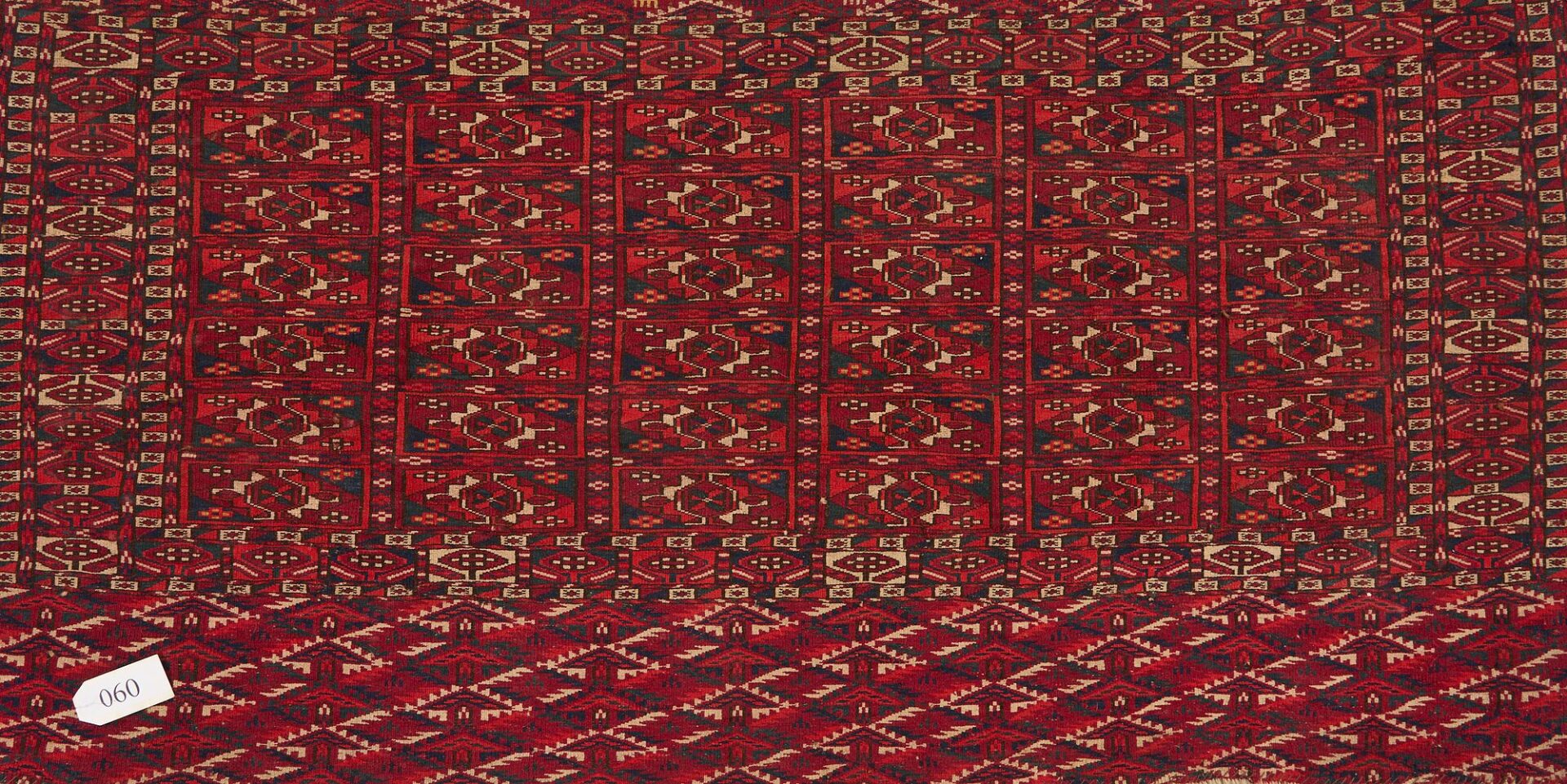 Lot 901: 2 Antique Tekke Turkmen Torba Rugs