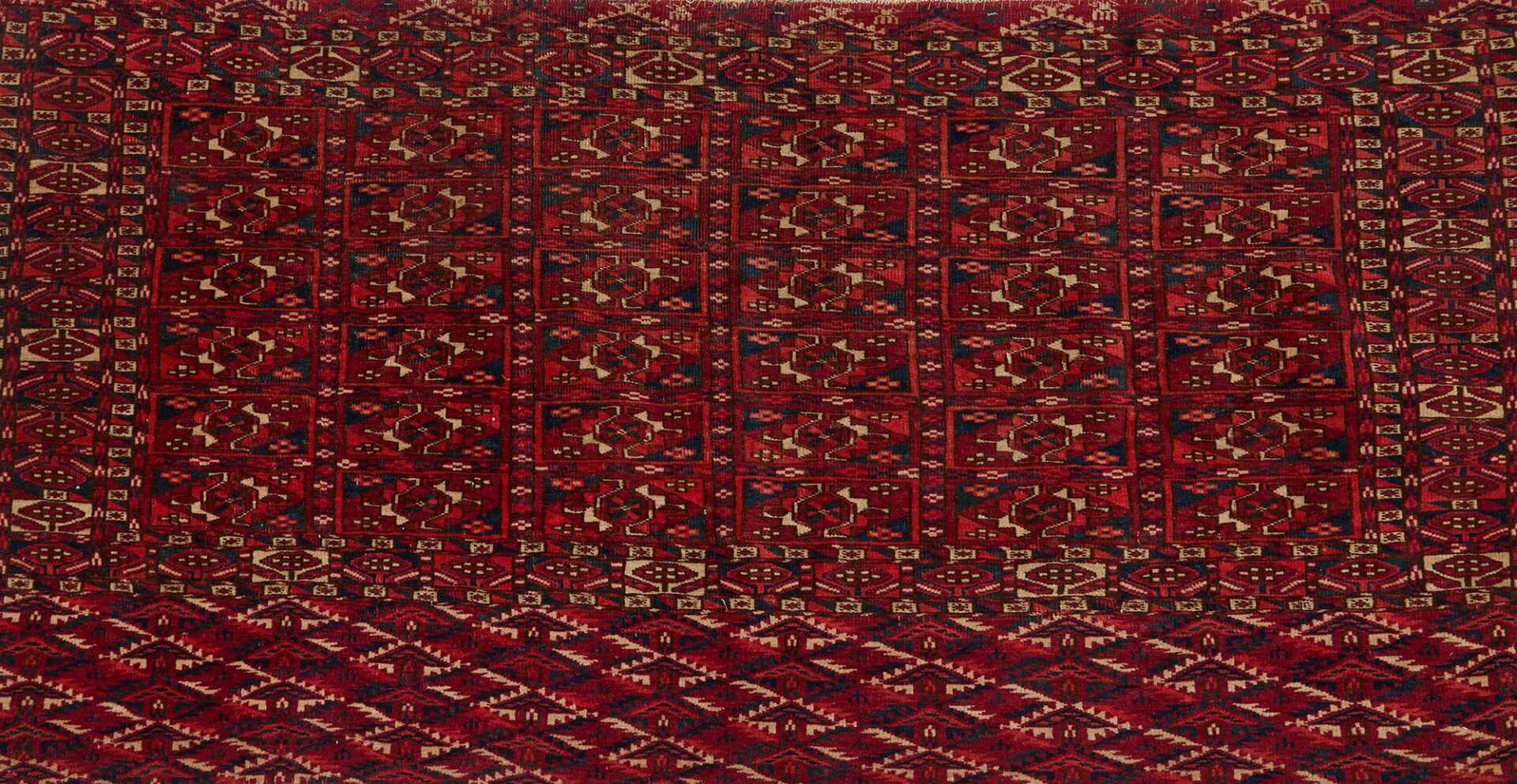 Lot 901: 2 Antique Tekke Turkmen Torba Rugs