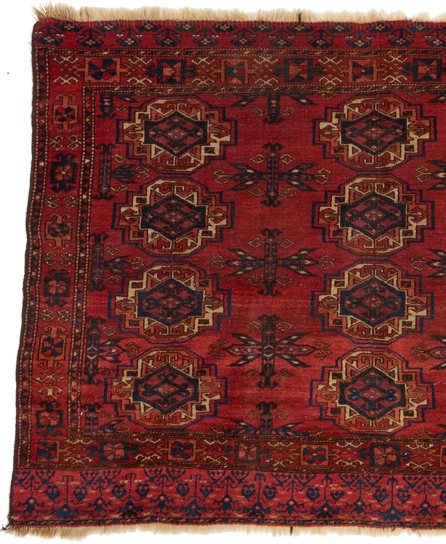 Lot 903: 2 Antique Turkmen Yomut Torba rugs