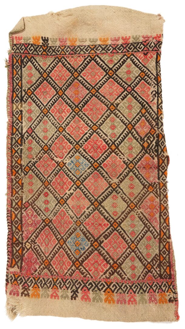 Lot 909: 4 Antique Tribal Weavings, Kurdish & Baluch