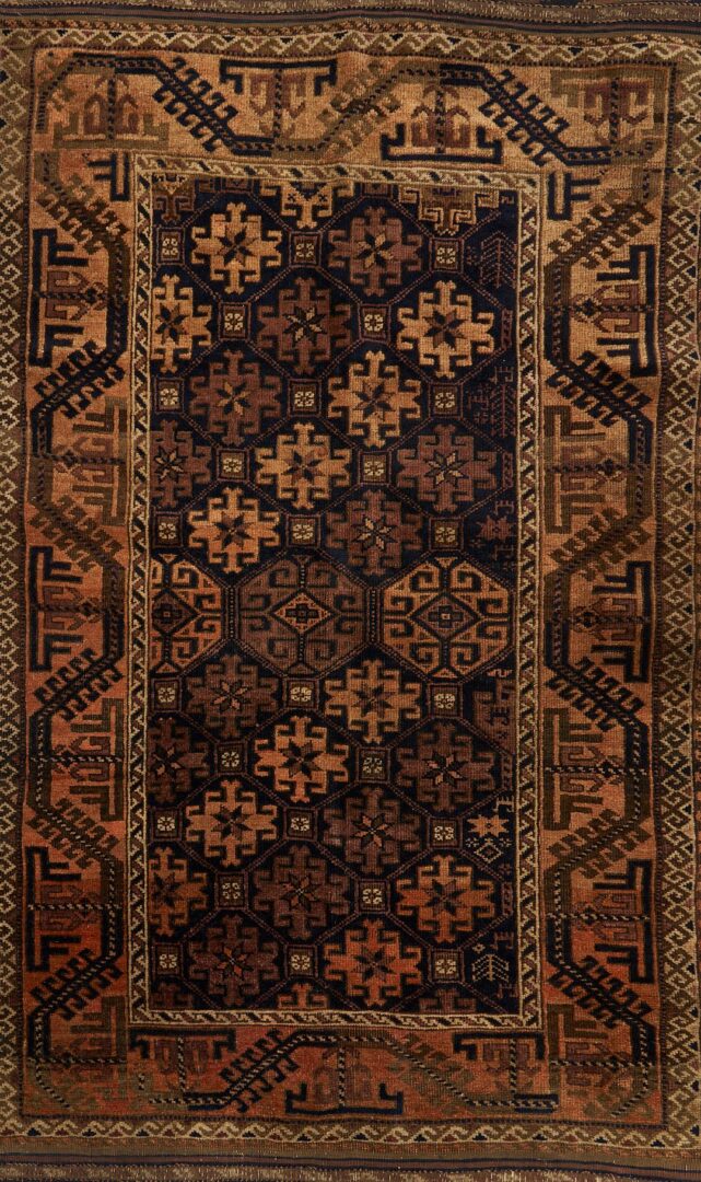 Lot 909: 4 Antique Tribal Weavings, Kurdish & Baluch