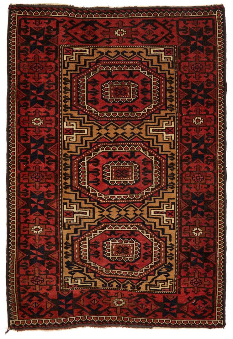 Lot 910: Antique Yomud Chuval & Persian  Baluch