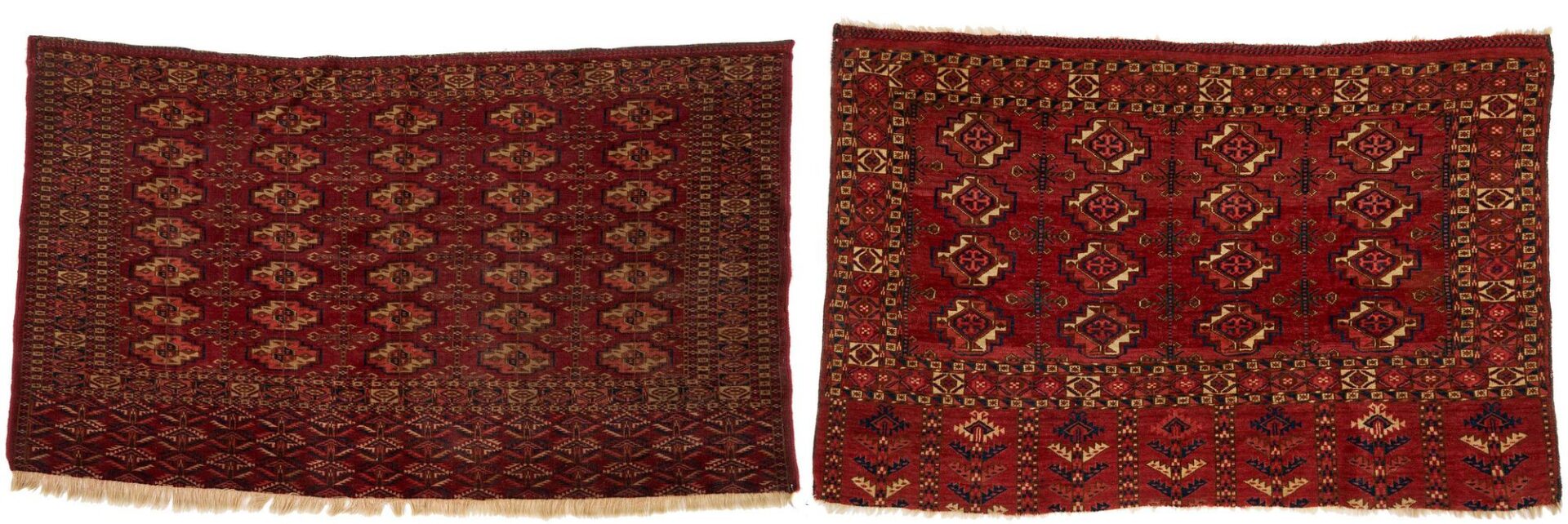 Lot 913: 2 Antique Tekke Turkmen Torbas