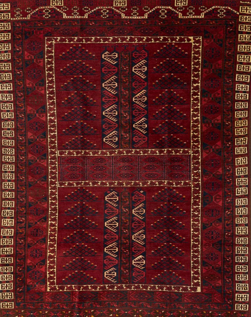 Lot 915: Antique Saryk Turkoman Ensi Rug