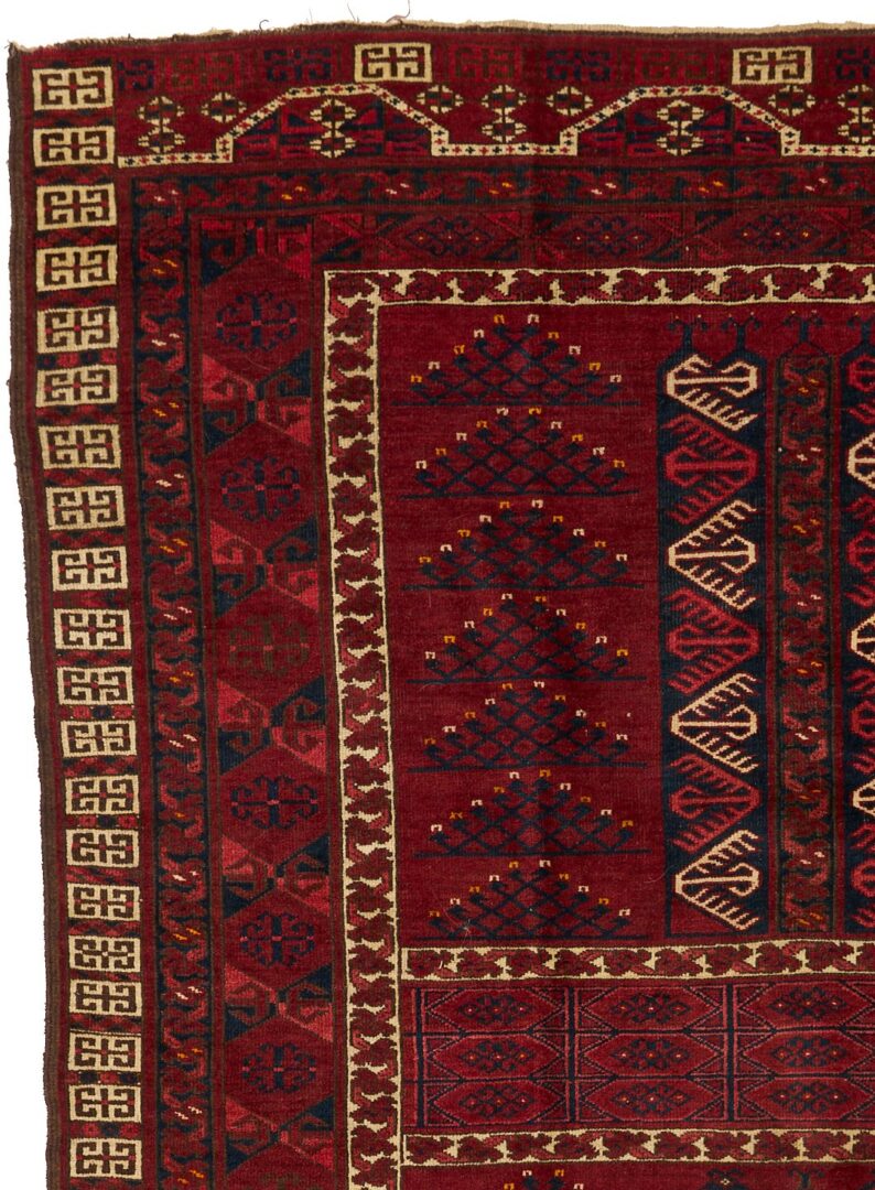 Lot 915: Antique Saryk Turkoman Ensi Rug