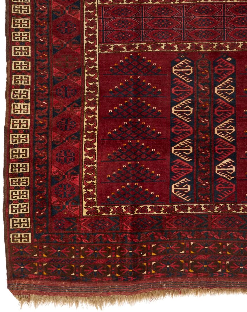 Lot 915: Antique Saryk Turkoman Ensi Rug
