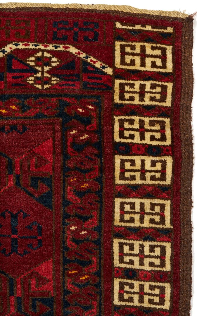 Lot 915: Antique Saryk Turkoman Ensi Rug