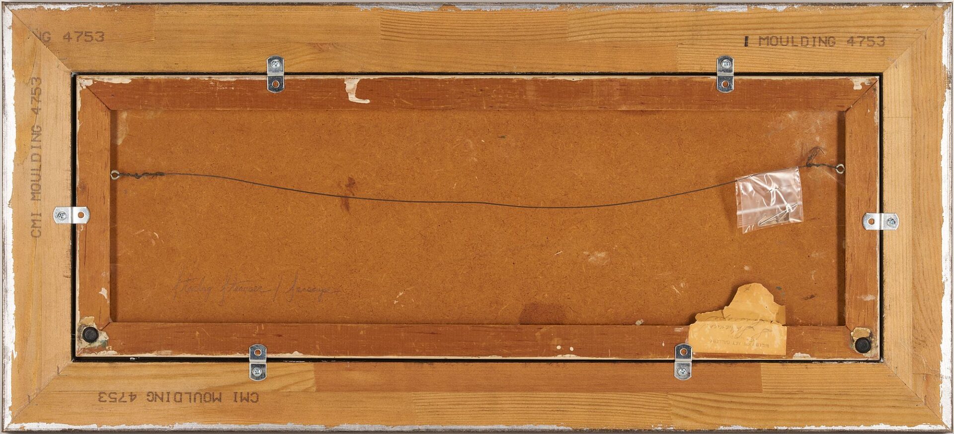 Lot 928: Sterling Strauser Panoramic Modernist Seascape