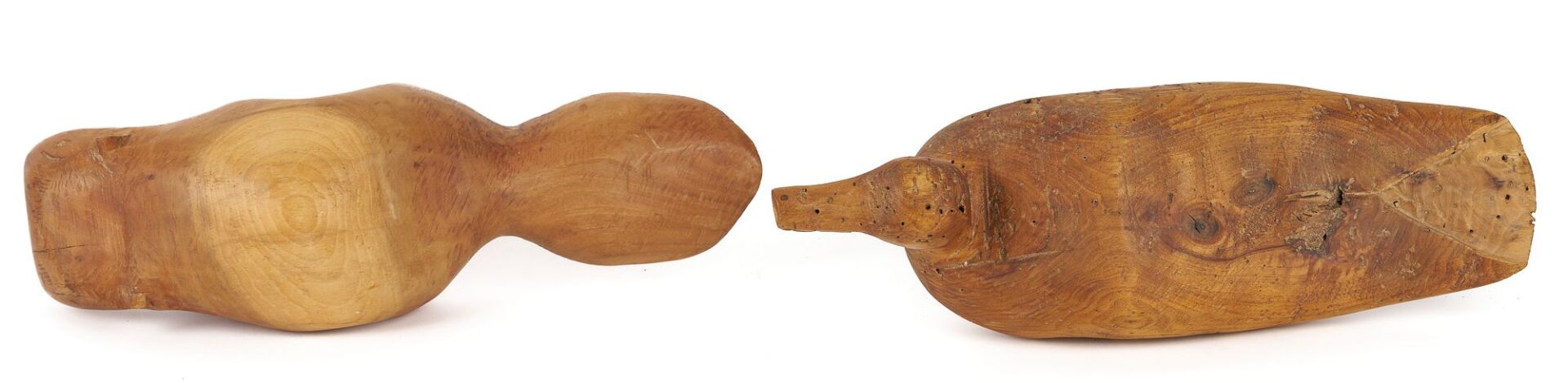 Lot 937: 3 Elvin King TN Folk Art Carved Wood Sculptures