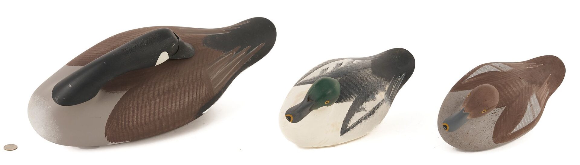 Lot 943: 3 Jim Pierce Maryland Signed Decoys