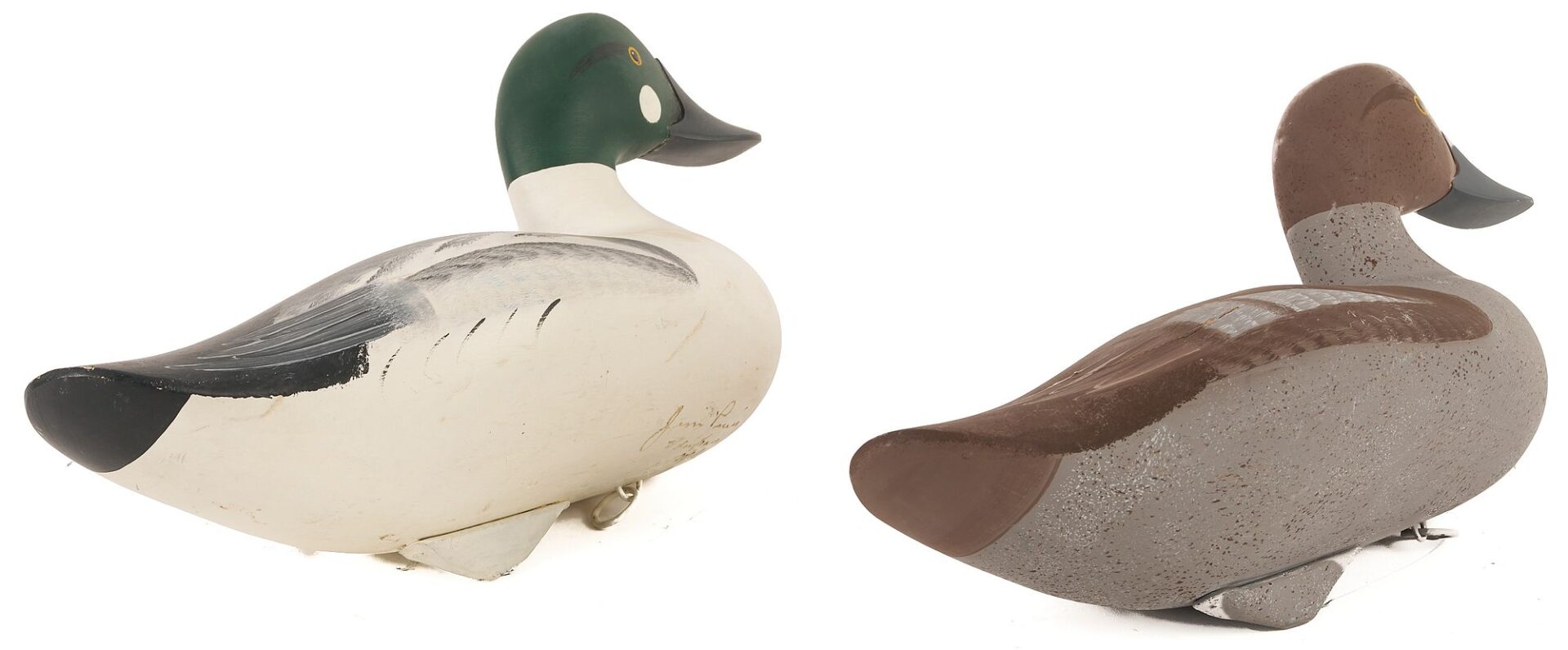 Lot 943: 3 Jim Pierce Maryland Signed Decoys
