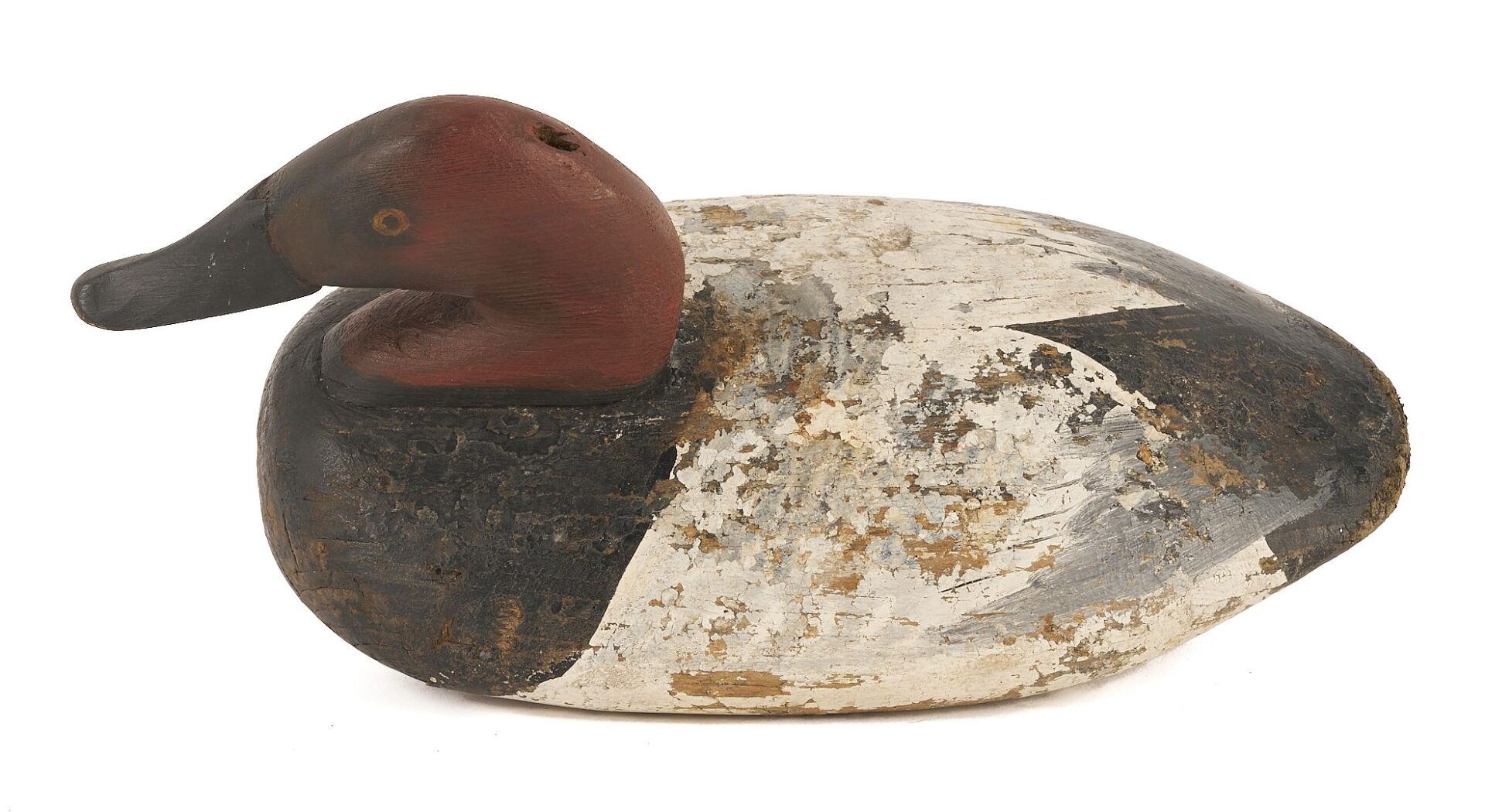 Lot 946: Chesapeake Bay Canvasback Drake Decoy