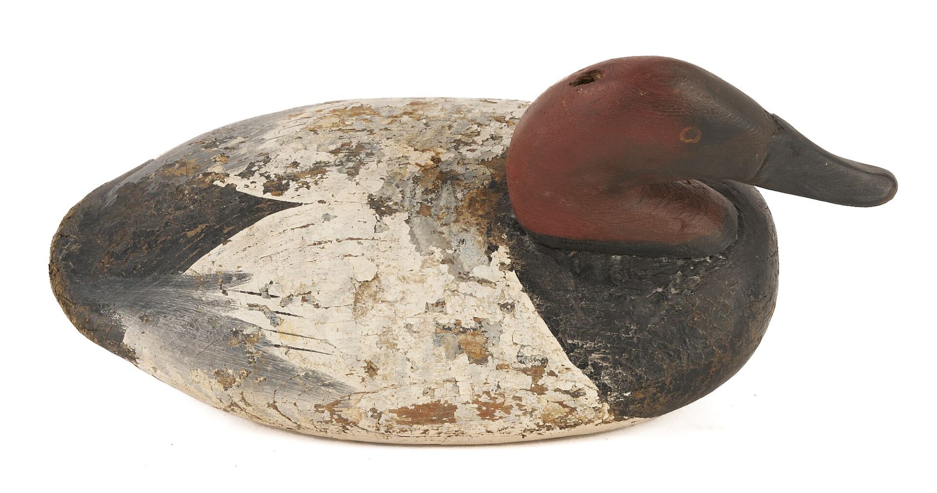 Lot 946: Chesapeake Bay Canvasback Drake Decoy
